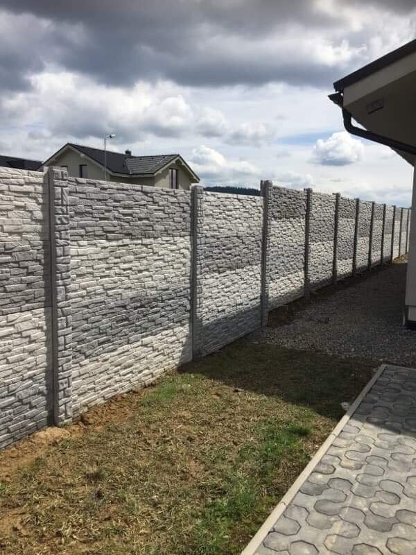 Realizácia Rabča - Betónový plot vzor číslo 1 5.5.2019 - 4