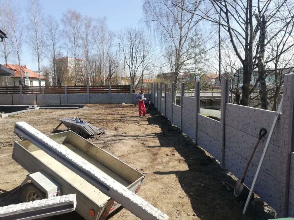 Realizácia Trstená - Betónový plot vzor číslo 1 20.04.2019 - 5