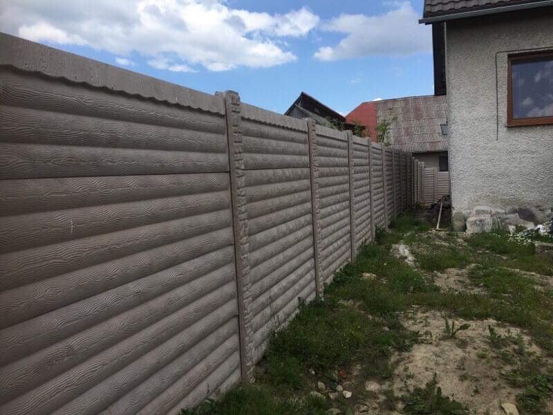 Realizácia Zubrohlava - Betónový plot vzor číslo 4 18.05.2019 - 2