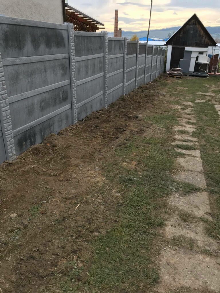 Realizácia Zubrohlava - Betónový plot vzor číslo 3 12.10.2018 - 3