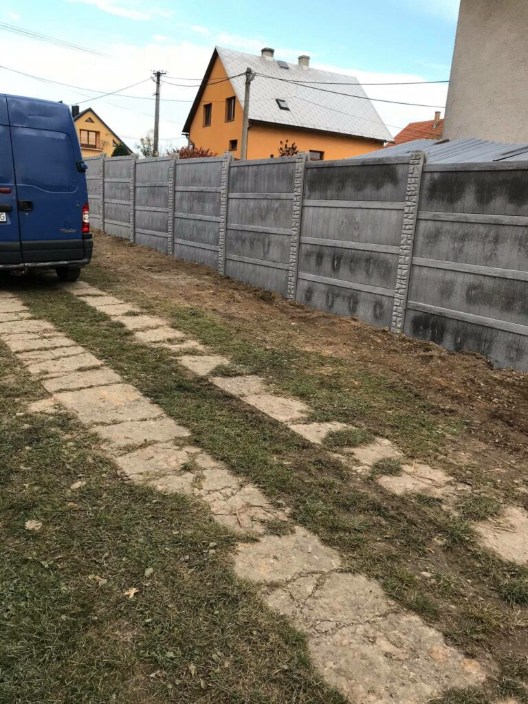 Realizácia Zubrohlava - Betónový plot vzor číslo 3 12.10.2018 - 5