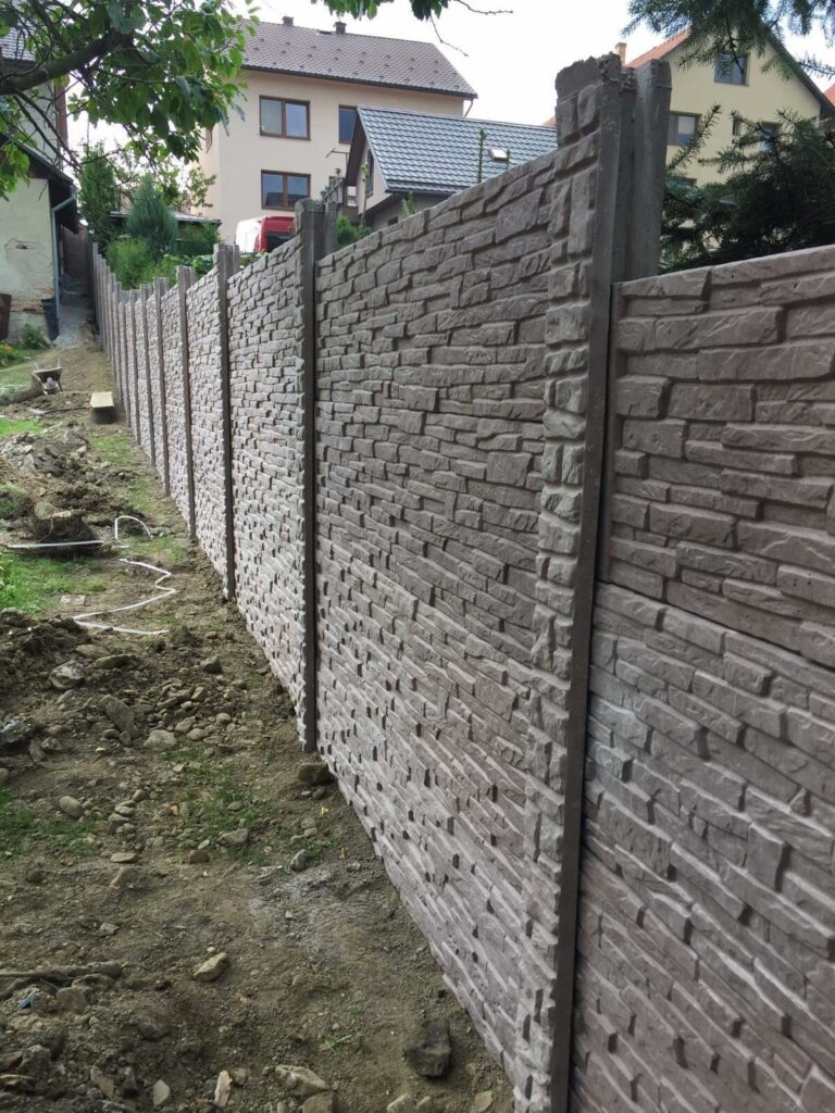 Realizácia Zobrohlava - Betónový plot vzor číslo 1 15.08.2019 - 5