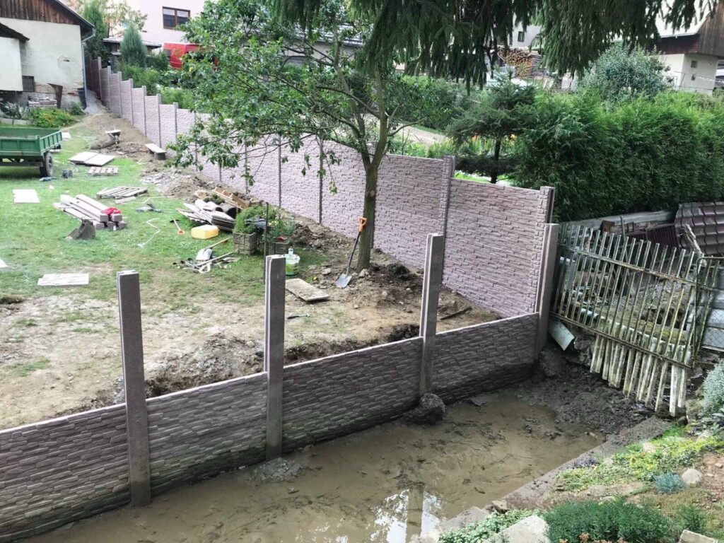 Realizácia Zobrohlava - Betónový plot vzor číslo 1 15.08.2019 - 6