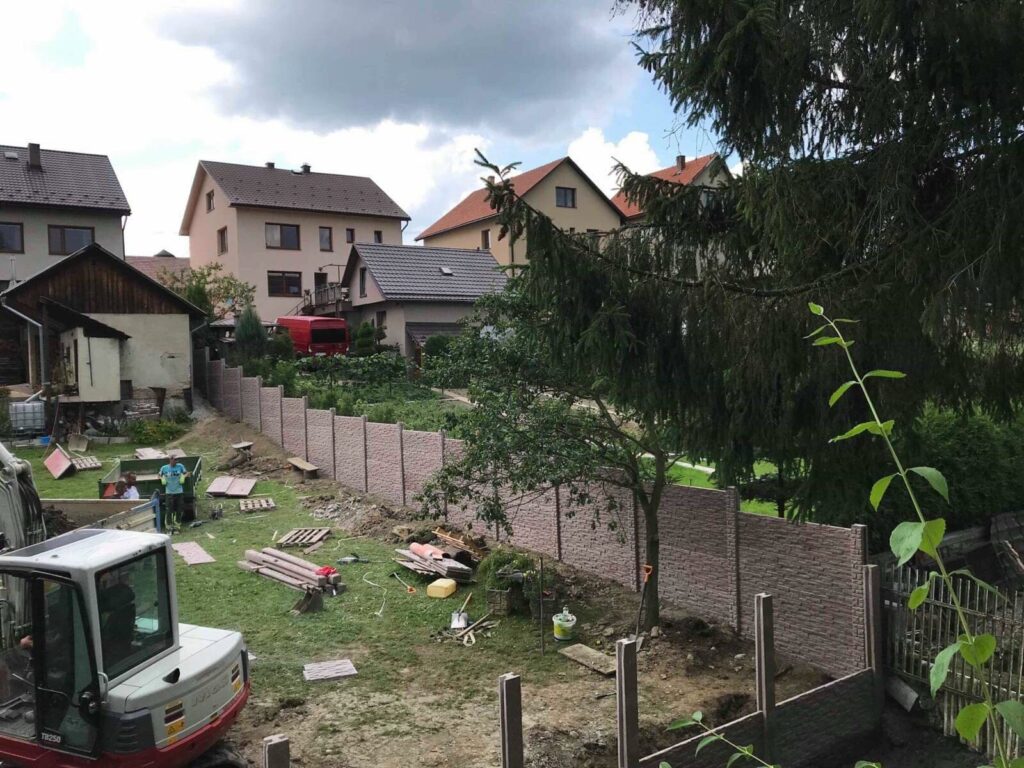 Realizácia Zobrohlava - Betónový plot vzor číslo 1 15.08.2019 - 7